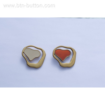 Custom metal buttons for lady jeans